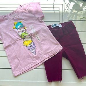 Hello Kitty and Old Navy girls bundle